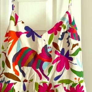 Vanessa Virginia folk art sundress Anthropologie